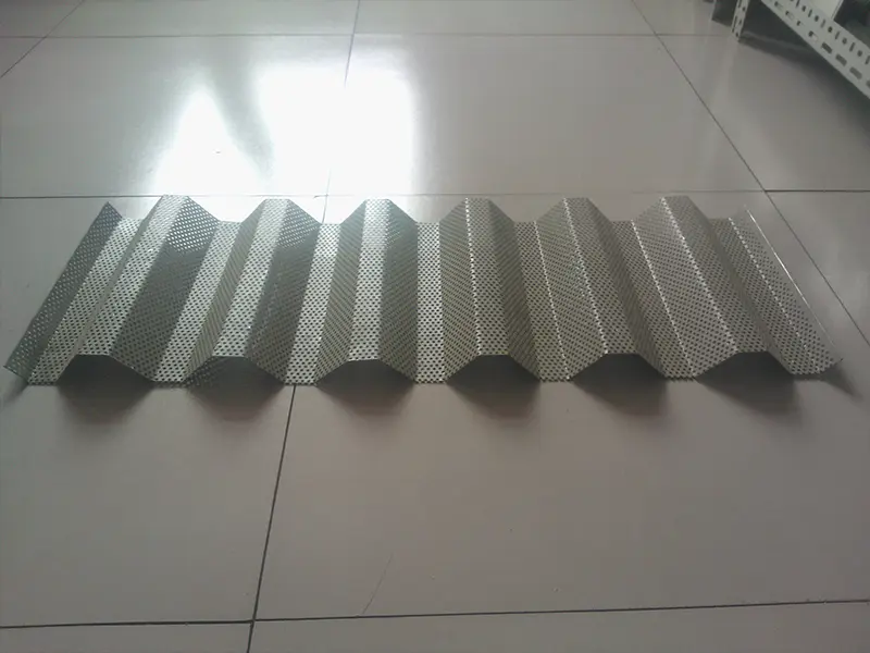 Perforated Profiled Metal Panels